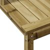 vidaXL Tavolo Invaso con Ripiani 82,5x50x109,5cm Legno Impregnato Pino