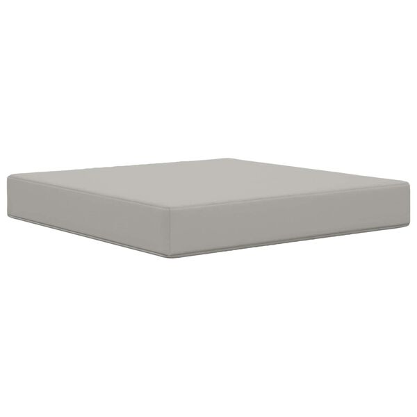 vidaXL Cuscino per divano da esterno 2 pcs Grigio Poliestere