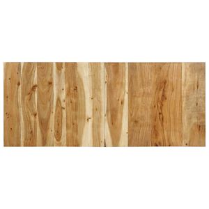 vidaXL Testiera 120 cm in Legno Massello di Acacia