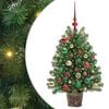 vidaXL Albero di Natale artificiale Verde 95 cm PE e PVC