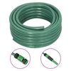 vidaXL Set Tubo da Giardino con Raccordi Verde 0,5" 20 m in PVC