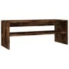 vidaXL Tavolino da Salotto Rovere Fumo 100x40x40 cm Legno Multistrato