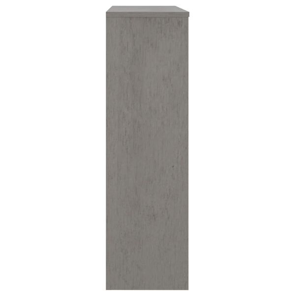 vidaXL Ripiano per Credenza Grigio Chiaro 90x30x100 cm Legno di Pino