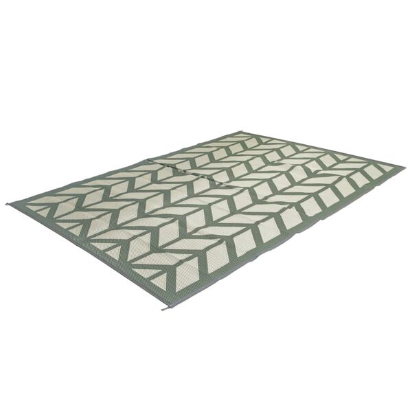 Bo-Camp Tappeto da Esterno Chill mat Flaxton 2x1,8 m M Verde