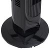 vidaXL Ventilatore a Torre Φ24x80 cm Nero