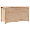 vidaXL Contenitore Portaoggetti 80x40x45,5cm Legno Massello Pino