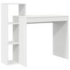 vidaXL Scrivania Bianco Legno ingegnerizzato 100 x 40 x 90 cm