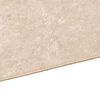 vidaXL Tappeto Stampa Crema 400 x 80 cm Poliestere e PVC