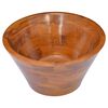 vidaXL Lavabo in Legno Massello di Teak &Phi;40x20 cm