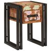 vidaXL Tavolino con cassetto 30 x 30 x 40 cm Legno Recuperato Massello