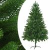 vidaXL Albero di Natale Preilluminato con Palline Verde 210 cm