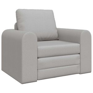 vidaXL Divano letto Grigio Nuvola 98 x 71 x 83 cm Tessuto