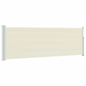 vidaXL Tenda Laterale Retrattile per Patio 100x300 cm Crema