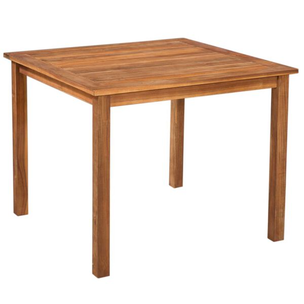 vidaXL Set da Pranzo da Giardino 5 pz in Polyrattan Nero e Marrone