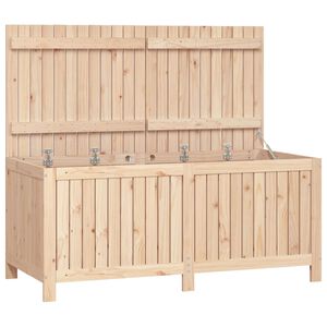 vidaXL Contenitore da Giardino 147x68x64 cm in Legno Massello di Pino