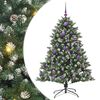 vidaXL Albero di Natale artificiale Verde 105 x 105 x 150 cm
