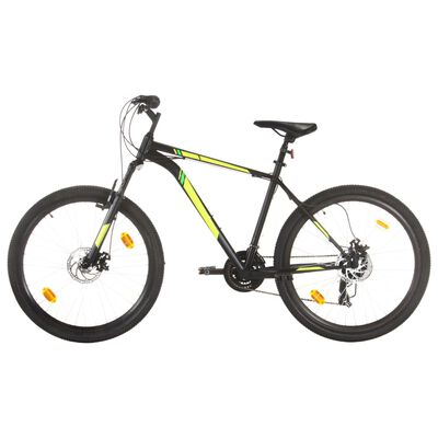 vidaXL Mountain Bike 21 Speed 27,5" Ruote 50 cm Nero