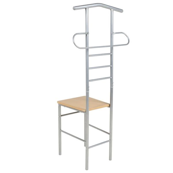 vidaXL Servomuto Set 2 pz in Metallo