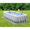 Intex Set Piscina Prism Frame Rettangolare 400x200x122 cm