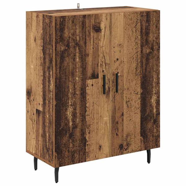 vidaXL Credenza Legno vecchio 69,5 x 34 x 90 cm Legno multistrato