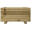 vidaXL Fioriera da Giardino 50x50x26,5 cm in Legno di Pino Impregnato