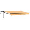 vidaXL Tenda retrattile manuale con LED Sabbia