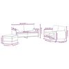vidaXL Set di Divani 3 pz con Cuscini Decorativi Grigio Chiaro Velluto