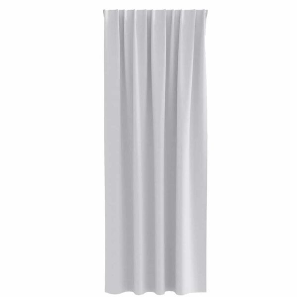 vidaXL Tende Blackout con Anelli 2 pcs Grigio Chiaro 225 x 140 cm
