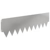vidaXL Bordura per Prato 10 pcs metallo