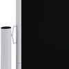 vidaXL Tenda da Sole Laterale Retrattile Nera 100x1000 cm