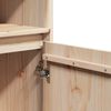 vidaXL Credenza 37x34x110 cm in Legno Massello di Pino