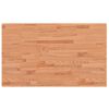 vidaXL Banco da Lavoro 100x60x(71,5-98) cm Legno Faggio Rettangolare