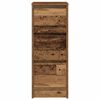 vidaXL Credenza Legno Antico 29,5x34x76 cm in Legno Multistrato