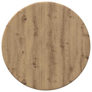 vidaXL Piano del tavolo &Oslash; 30 x 1,5 cm Rotondo Legno ingegnerizzato