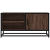 vidaXL Mobile TV Rovere Marrone 80x34,5x40cm Legno Multistrato Metallo