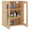 vidaXL Mobile a Parete Rovere Sonoma 69,5x34x90 cm Legno Multistrato