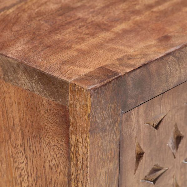 vidaXL Credenza 60x30x75 cm in Legno Massello di Mango