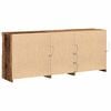 vidaXL Madia LED Legno vecchio 162 x 37 x 67 cm Legno multistrato