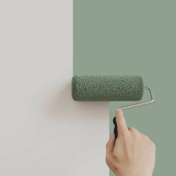 vidaXL Pittura murale Verde 16,5 x 16,5 x 16 cm Stampa da parete