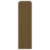vidaXL Libreria/Divisorio Marrone 80x30x103,5cm Legno Massello di Pino