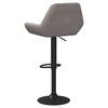 vidaXL Sgabelli da Bar 2 pz Grigio Chiaro in Velluto