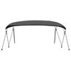 vidaXL Bimini di Prua Tendalino 4 Archi Antracite 243x(230-244)x137 cm