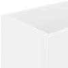 vidaXL Supporto per Ombrellone Bianco 40 x 20 x 55,5 cm