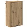 vidaXL Mobile da Bagno Rovere artigianale 39 x 23,5 x 65 cm