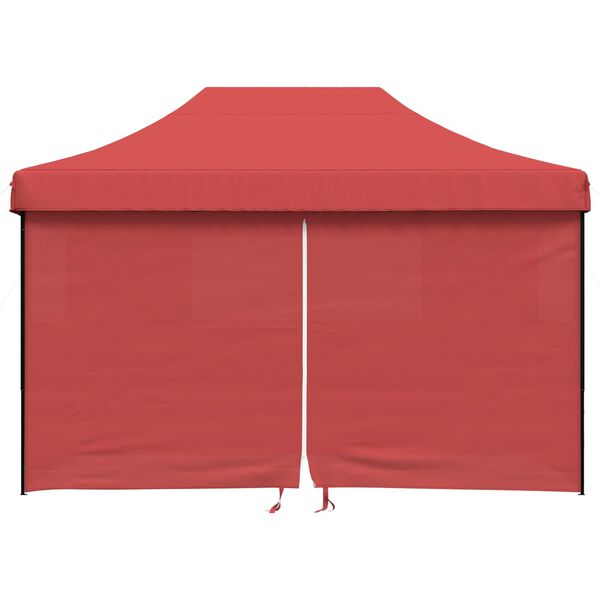 vidaXL Tenda Party Borgogna 279 x 410 x 315 cm Tessuto Oxford