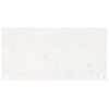 vidaXL Piano Scrivania Bianco 100x60x2,5 cm in Legno Massello di Pino