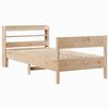 vidaXL Letto senza Materasso 90x190 cm in Legno Massello di Pino