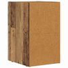 vidaXL Comodino Legno vecchio 29,5 x 33,5 x 50 cm Legno multistrato