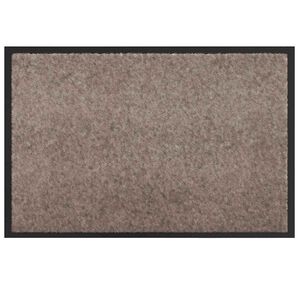 vidaXL Tappetino Beige 60 x 40 x 1.2 cm Tessuto Teddy