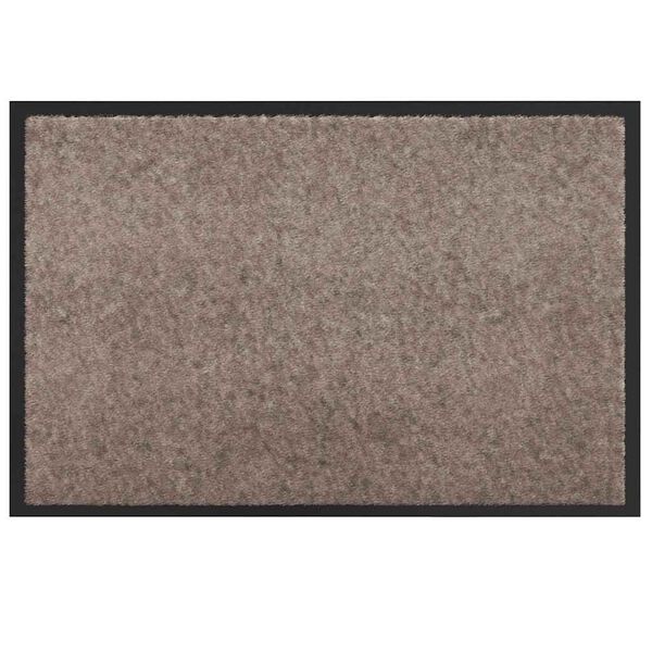 vidaXL Tappetino Beige 60 x 40 x 1.2 cm Tessuto Teddy